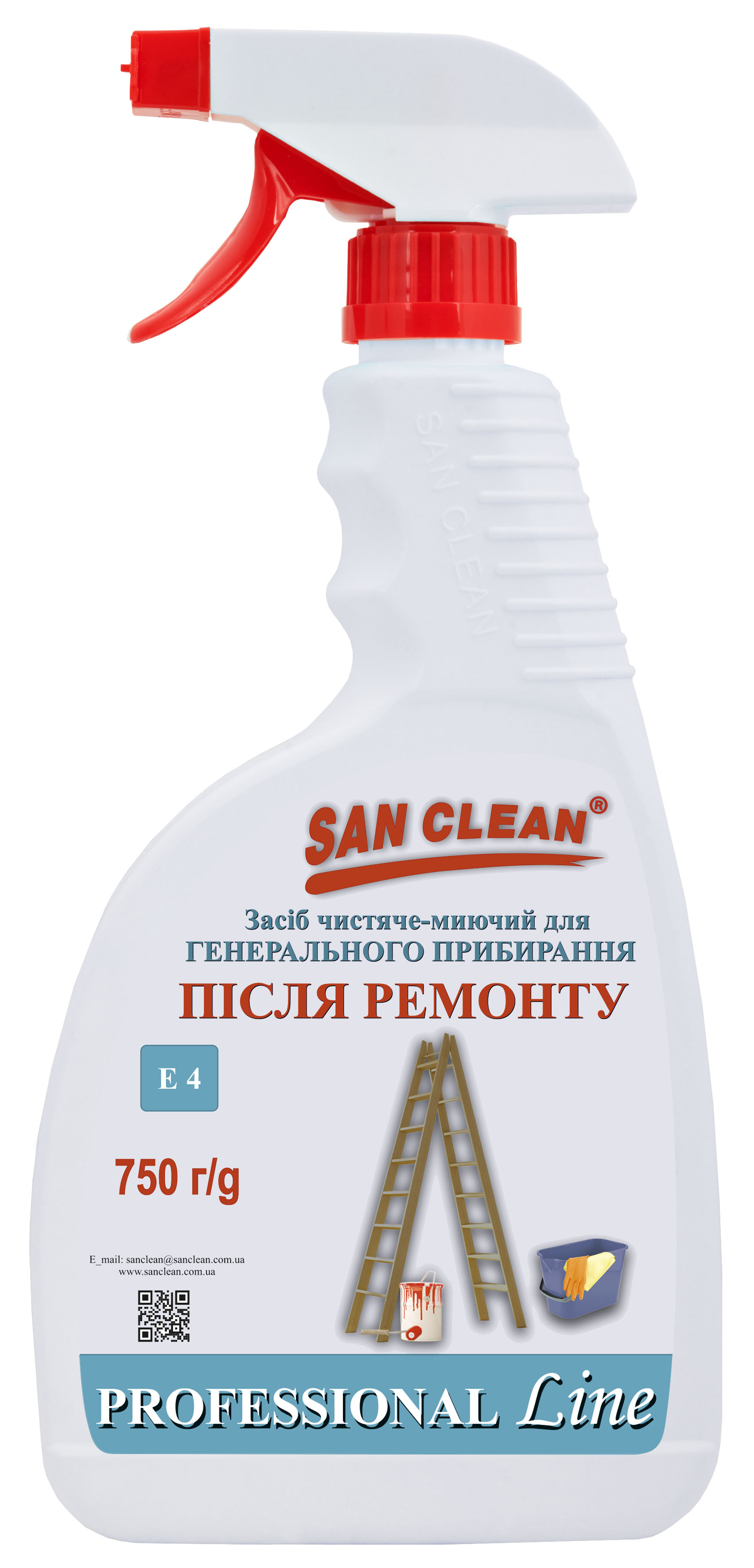 WASHING AND CLEANING AGENT FOR CLEANUP AFTER REPAIR