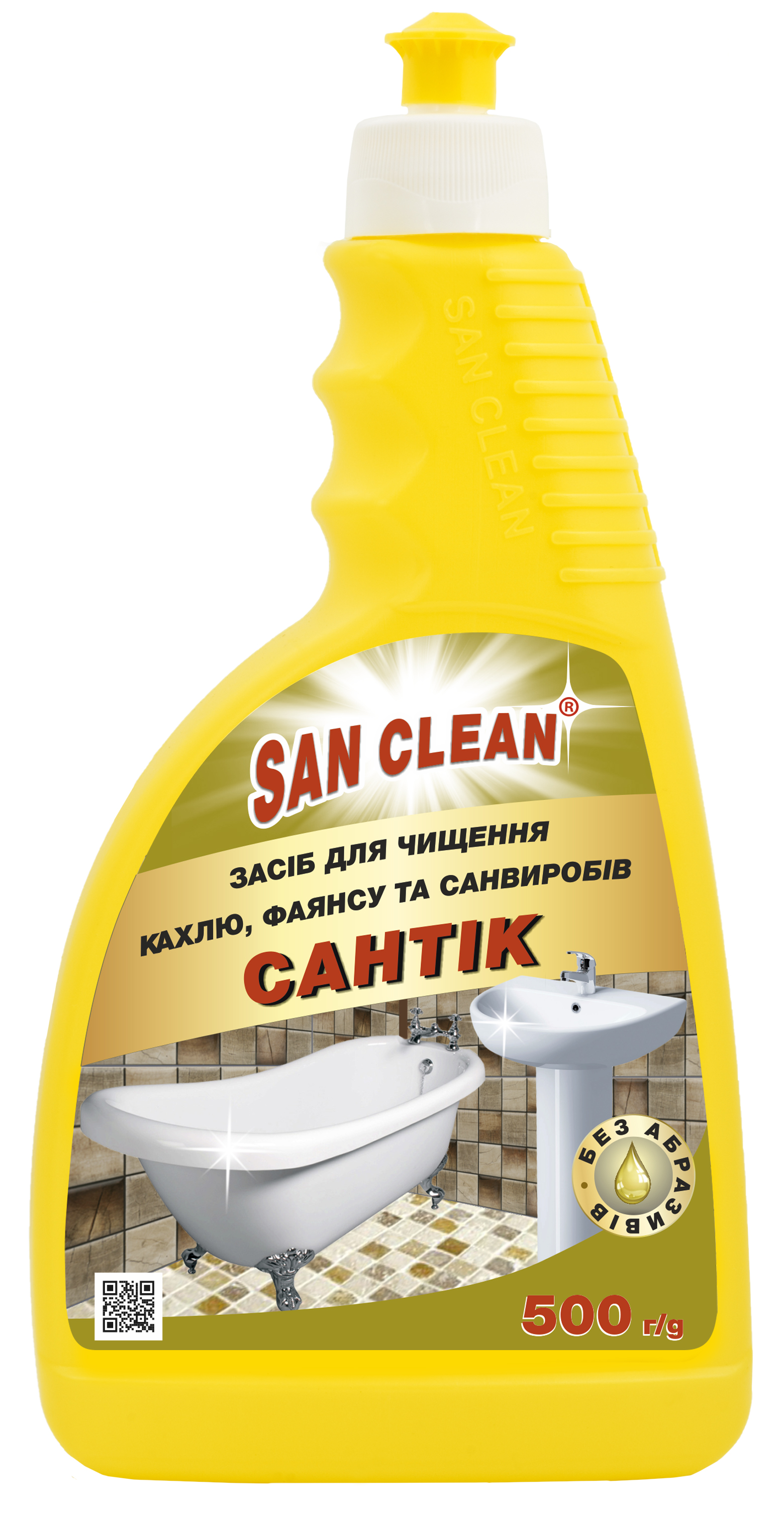 SANTIK, CLEANER FOR TILES, FAIENCE AND SANITARY PRODUCTS