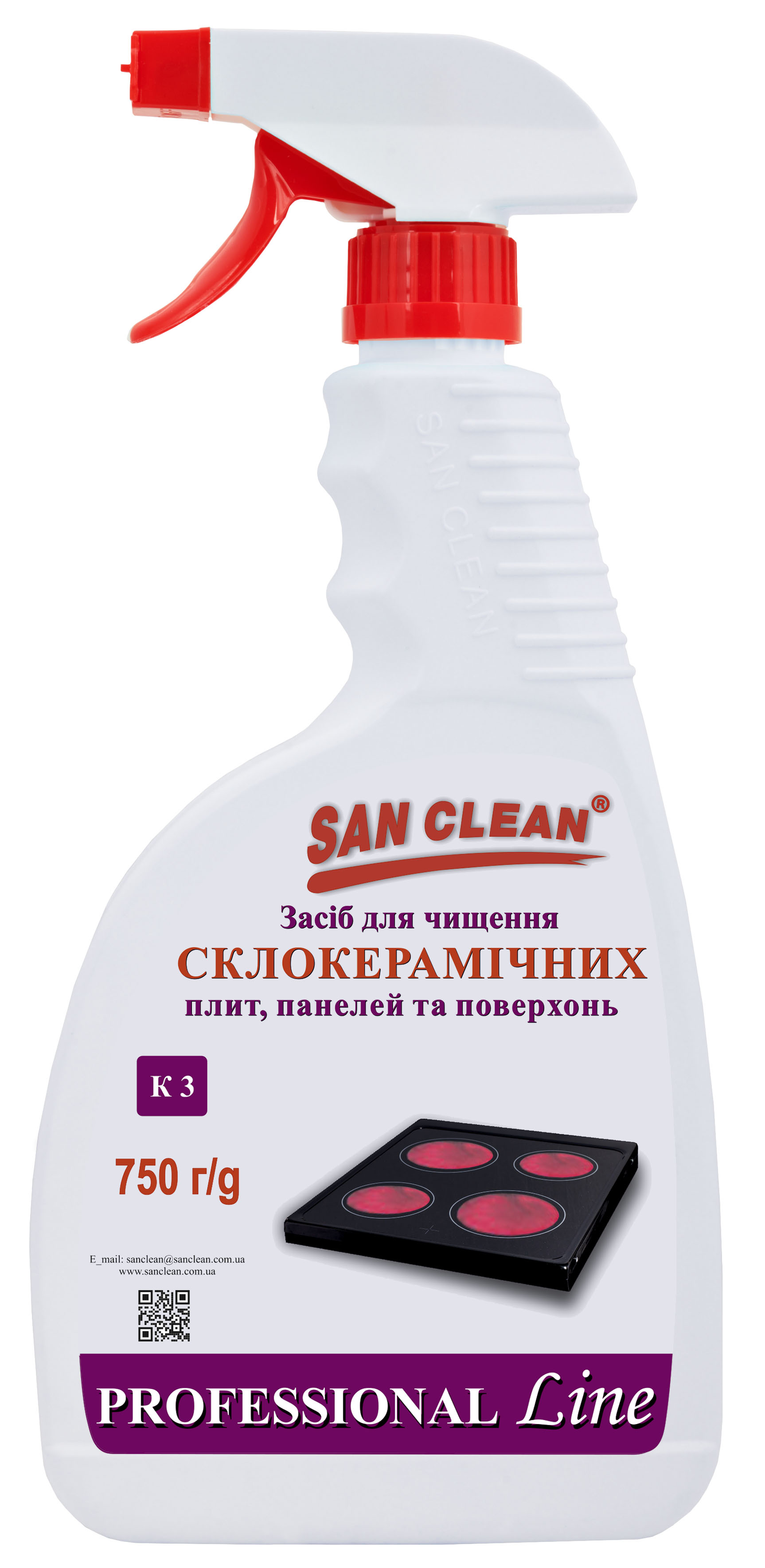 CLEANING AGENT FOR GLASS-CERAMIC PLATES, PANELS AND SURFACES